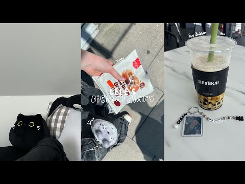 Weekend vlog ✩ Bubble tea, Anime stuff & kpop stuff