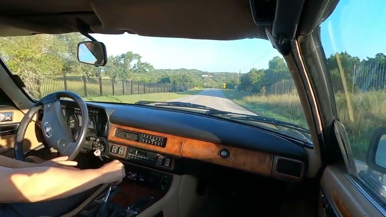 1989 Jaguar XJ-S V12 Conv 5-Speed Manual Drive Along 