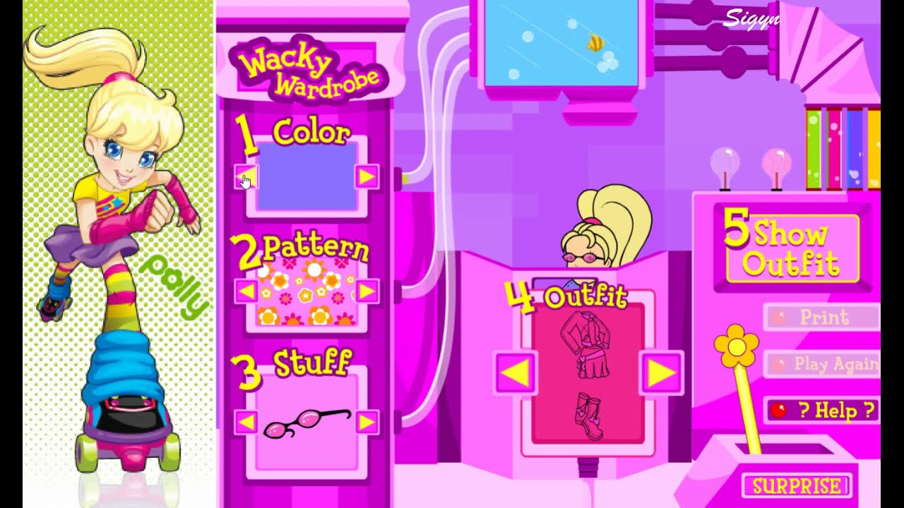 Polly Pocket Waterballon, Software