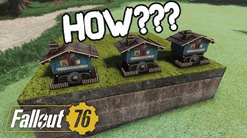 How to use wall decoration like floor decoration - Fallout 76 camp tutorial