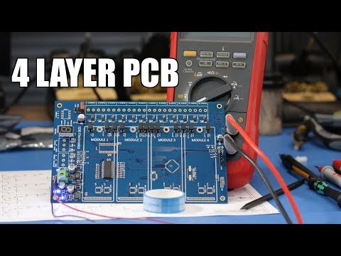 SDG #106 4 Layer PCBs from JLCPCB - Lighting Controller Project Part 6 - Initial Testing