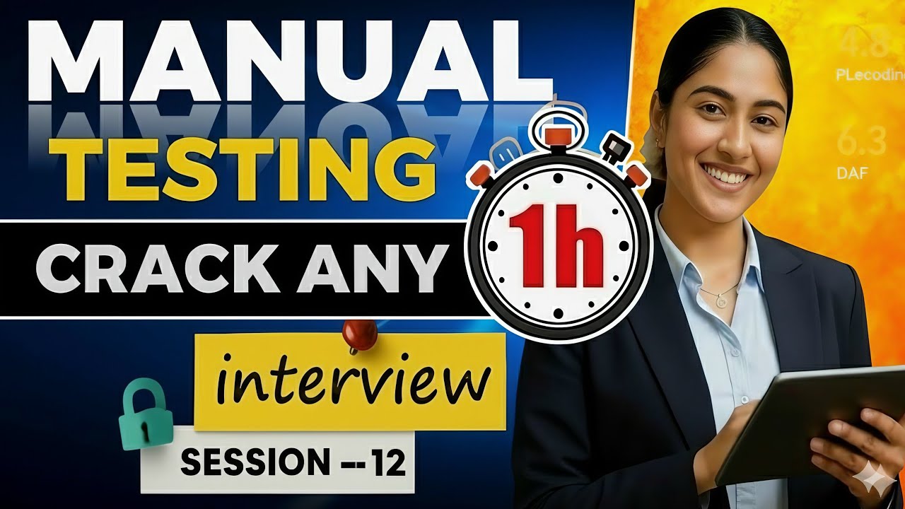 Complete QA Testing Course 2025 | Manual & Automation Tutorial for ...