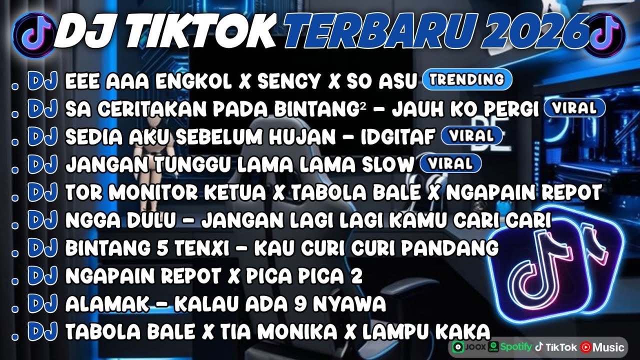 DJ TIKTOK TERBARU 2026🎵DJ EEE AAA ENGKOL X SENCY X SO ASU🎵DJ SA CERITAKAN PADA BINTANG²