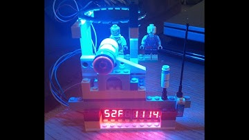 ESP8266 Arduino LCD NeoPixel Ring Time and Temp