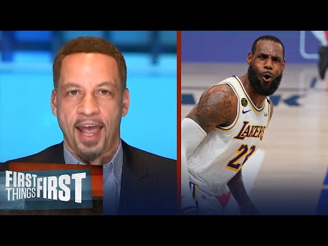 Chris Broussard talks LeBron's respect comments after Lakers win NBA title | FIRST THINGS FIRST