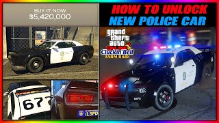 *NEW* HOW TO UNLOCK THE GAUNTLET INTERCEPTOR POLICE CAR! (GTA 5 COP VEHICLES DLC)