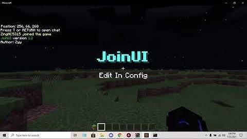 New Plugin JoinUI Fixed by Zing Free Download Pocketmine Plugin