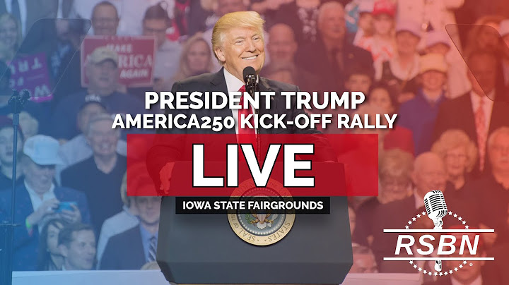 LIVE REPLAY: President Trump's America250 Kick-Off Rally at the Iowa State Fairgrounds - 7/3/25