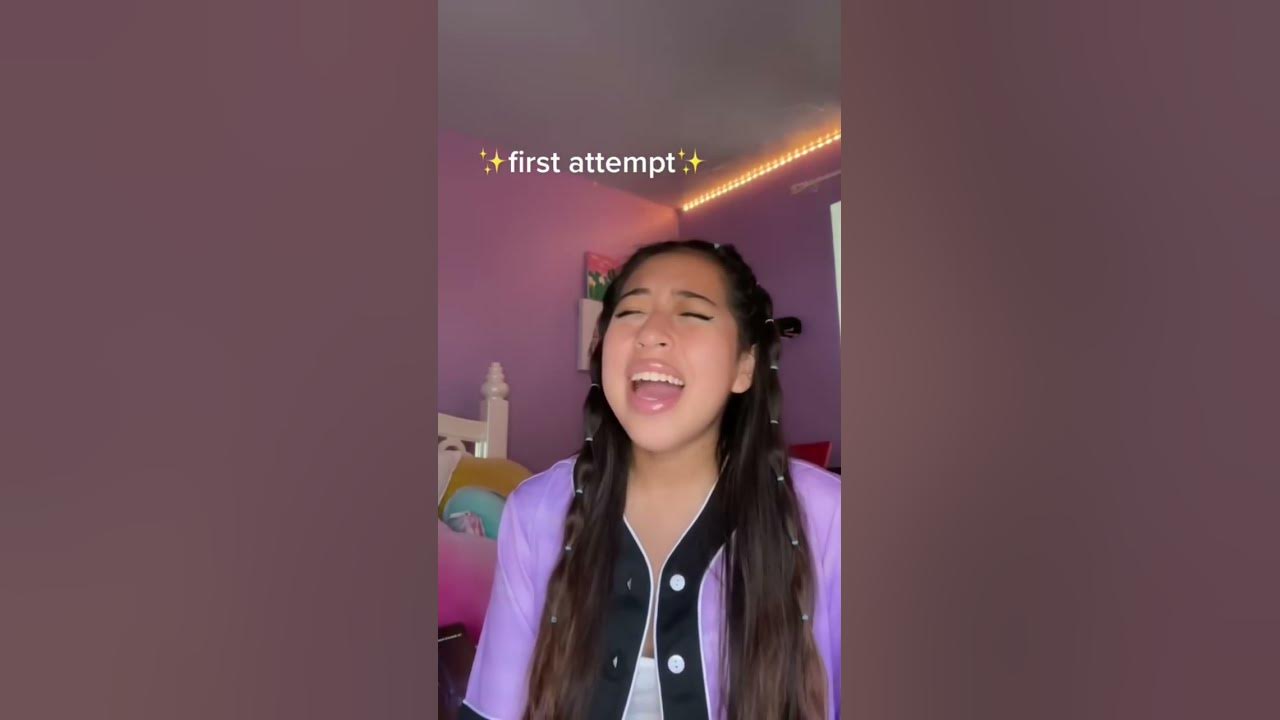 Trying Ariana Grande’s Whistle Note!😭