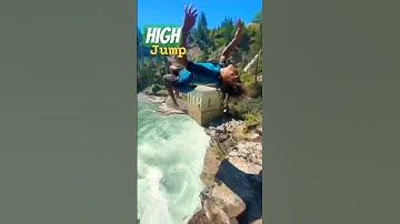 Crazy 80 Foot Triple Gainer Off A Cliff! #jump