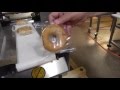 BPS 350S Wrapping Bagels HFFS Flow Wrapper Individually Wrapped Bagels