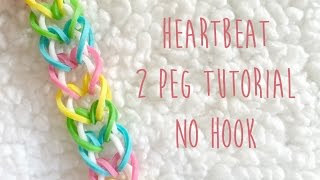 Rainbow Loom Heartbeat 2 Peg No Hook screenshot 5