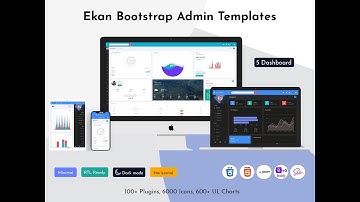 Best Admin Panel Bootstrap 5 Admin Dashboard with Admin Dashboard UI Kit – Ekan