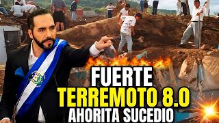 ¡Caos y Pánico! Fuerte Sismo Estremece al mundo y El Salvador