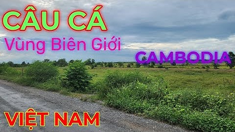 Câu cá thiên nhiên.Nhiều loại cá tại Vùng Biên Giới.