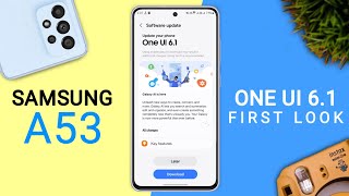 Samsung A53 One Ui 6.1 Update Features | 34+ Hidden Features #samsunga53