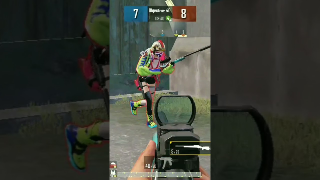 M24 body short kill with slow motion 