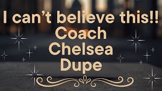 I CANT BELIEVE THIS AMAZON COACH CHELSEA DUPE!!  screenshot 5
