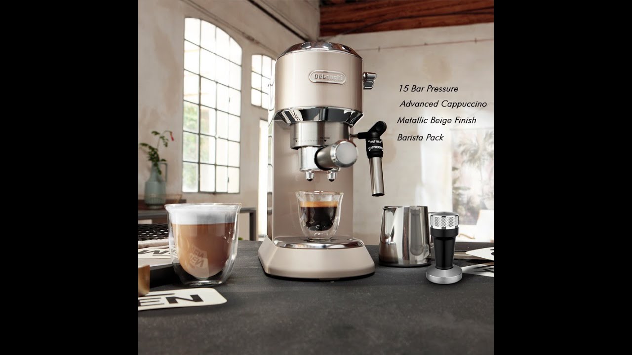 EC785.BG Dedica Metallics Manual Espresso Maker | Jum3a.com
