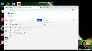 Array satu dimensi || Bahasa pemrograman C