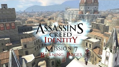 Assassins Creed Identity | Italy - A Murder Of Crows | Mission - 7 Burning Pages