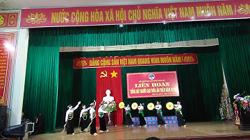 Tiết mục múa xã minh sơn tại liên hoan tiếng hát người cao tuổi huyện ngọc lặc, thanh hoá