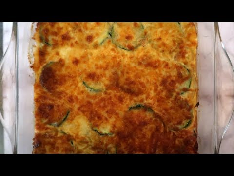 Three Cheese and Zucchini Bake Recipe