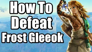 The Legend of Zelda : Tears of the Kingdom - How To Defeat Frost Gleeok -  Three Headed Dragon