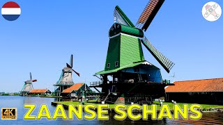 ZAANSE SCHANS │NETHERLANDS.  Join us on a half-day visit to the Zaanse Schans, all in 4K!