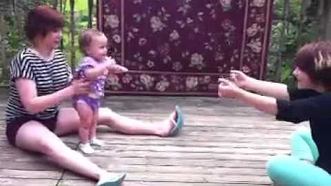 Alayna walking