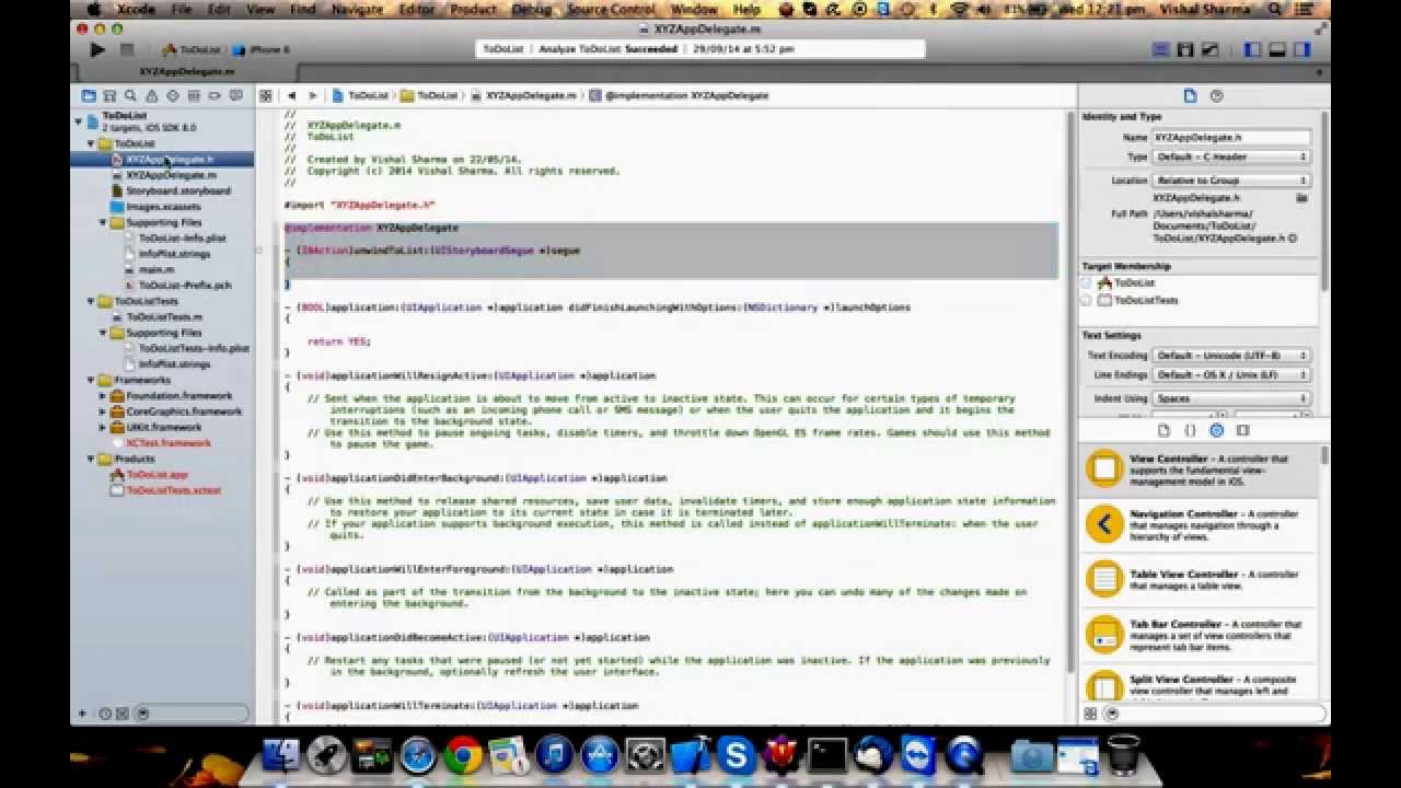 Xcode Control Drag Issue - YouTube