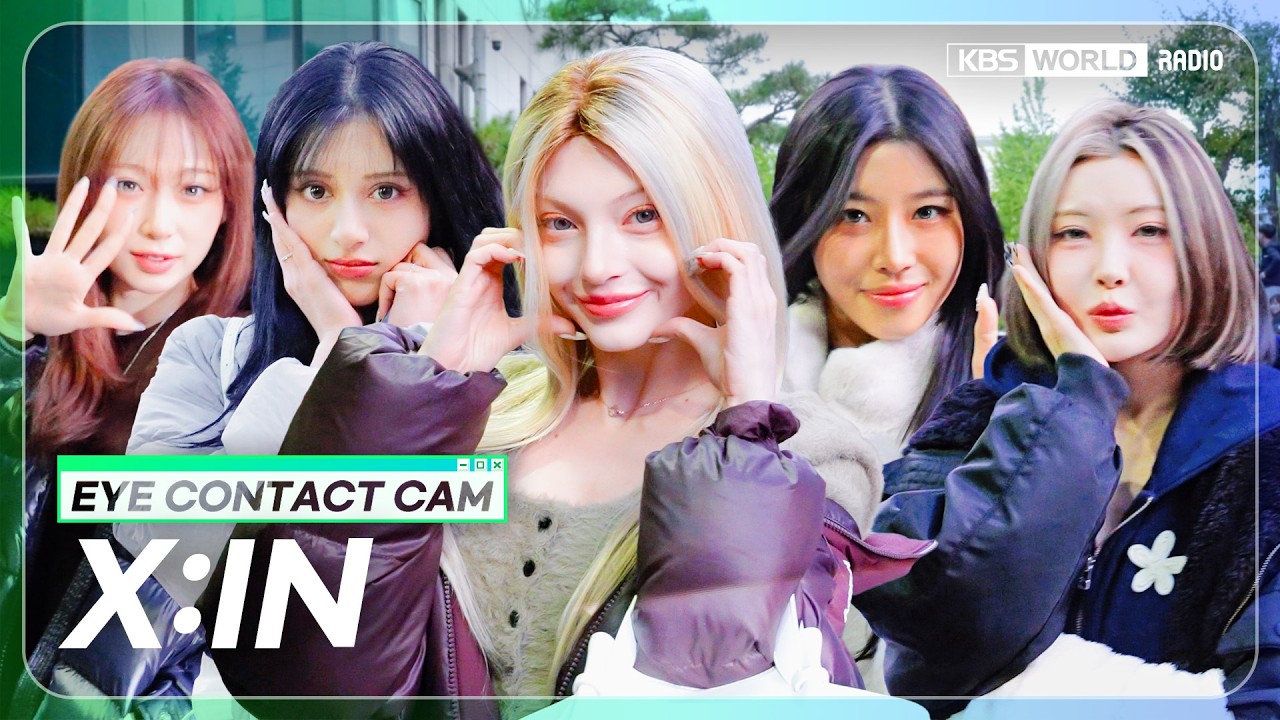 [4K] X:IN EYE CONTACT CAM :: 엑신 아이컨택캠 @ MUSIC BANK