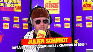 Faf la braise Nouveau single « Charbon de bois » - L'Invité de Julien Schmidt
