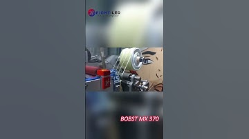 Many #Bobst MX370 machines have already been upgraded with our #led  #uv  curing system.