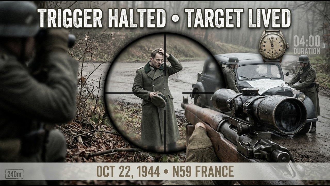 The Shot Lined Up In The Scope — Then The Target Was Spared