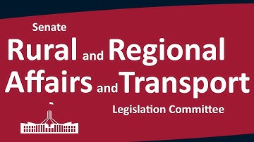 Senate Rural, Regional Affairs and Transport Legislation Committee [Part 1] | 01/12/2025