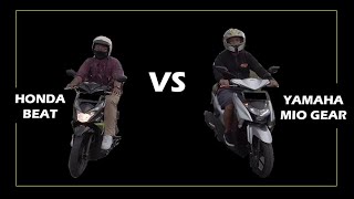 DRAG CHALLENGE HONDA BEAT VS YAMAHA MIO GEAR