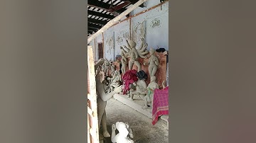 Durga maa idol making at kumartuli ,kolkata lll Durga Puja vibes 2023 #durgapuja2023 l subscribe plz
