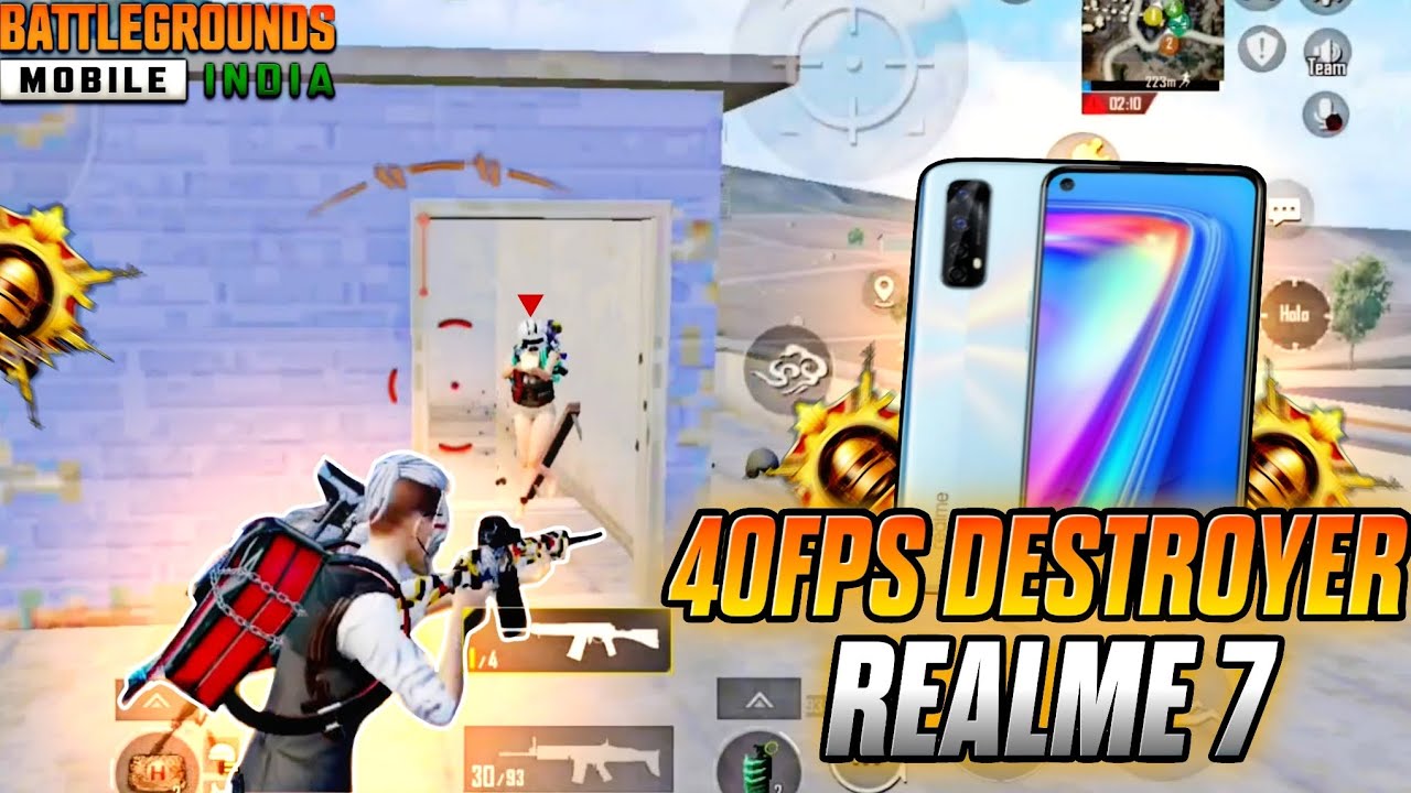 40FPS DESTROYER 🔱 | REALME-7 | IMMORTAL OP | BGMI OLD MODE CLIPS | 