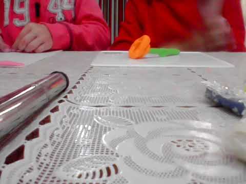 მე და ნიაკო პლასტელინით ვთამაშობთ