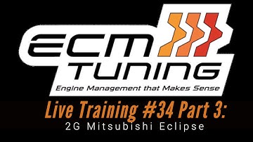 ECM Link Live Training: Mitsubishi 2G Eclipse Part 3 | Evans Performance Academy