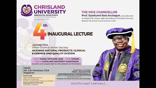 4th Inaugural Lecture