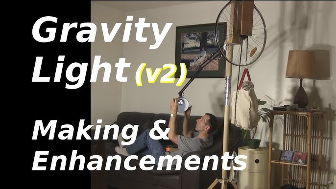 How to Make Gravity Light, Gravity Lamp