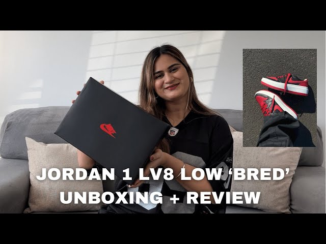 Nike Women's Air Jordan 1 Low Elevate SE Bred Unboxing and Review 