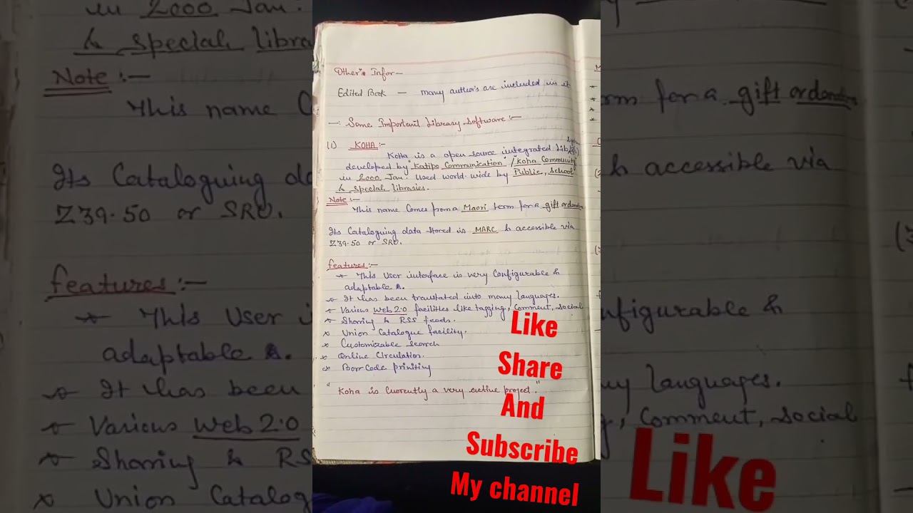KOHA ILS software ll Koha  library system