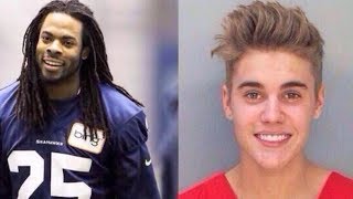 Justin Bieber Arrested Richard Sherman Comparisons?