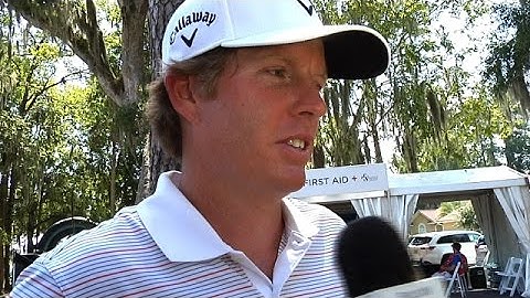 Derek Fathauer interview after Round 1 of Web.com Tour Championship