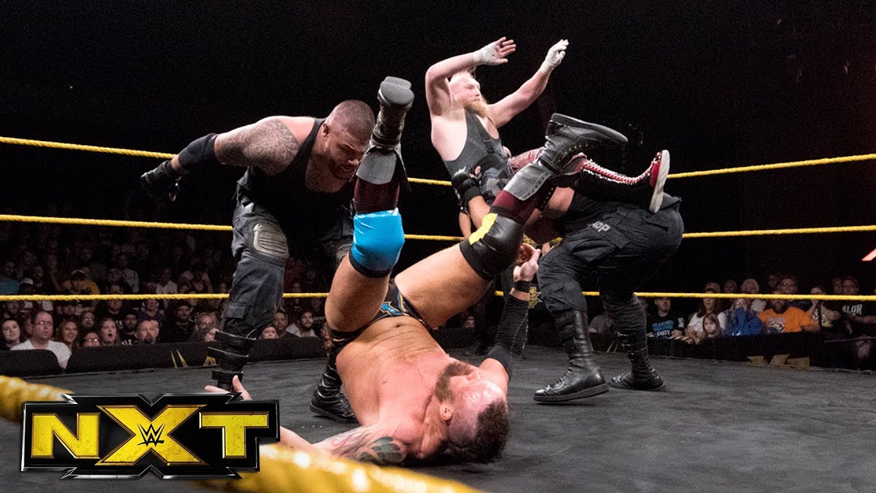 SAnitY vs. The Authors of Pain - NXT Tag Team Championship Match: WWE NXT, Nov. 1, 2017