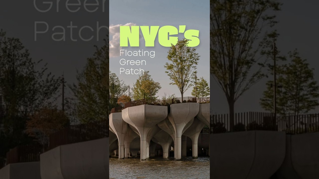 Is This Floating Park a Selfie Stage… or a Climate Lab?