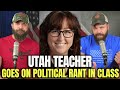 Teacher Goes On Political Rant In Class